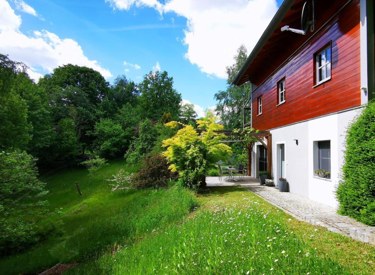 Ferienwohnung Am Woid - Herrliche Alleinlage - Vegane Einrichtung Waldkirchen Exteriör bild